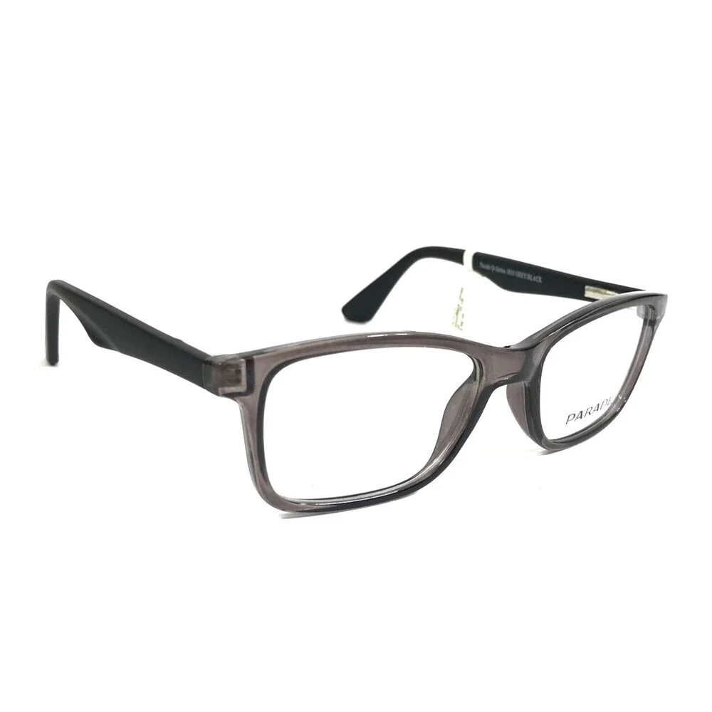 Parade Eyeglasses Frames 1810 GREY/BLACK Rectangle Full Rim 50-17-135